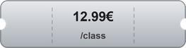 12.99€ / class